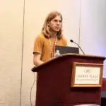 Melchior Wammes in New Orleans tijdens de INSA conferentie